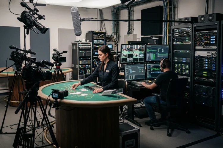 Technology Behind Live Casino Streaming: How It Works