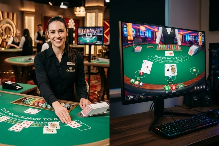 Live Dealer Games vs Computer-Generated Casino Games: Key Differences